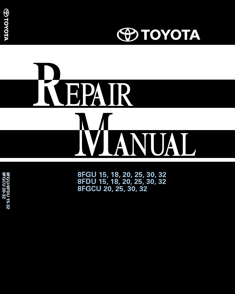 Toyota forklift 8fgu25 manual | Download this PDF forklift manual