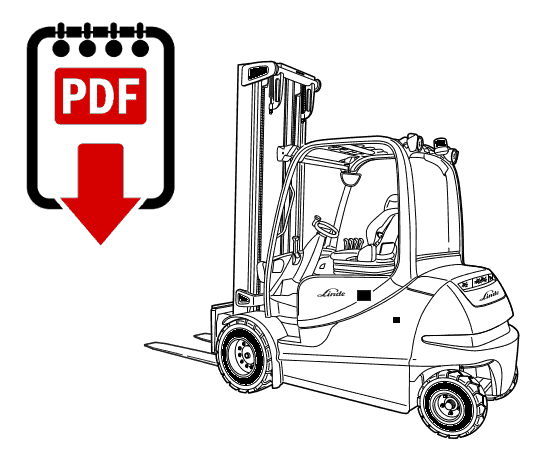 Linde 39201 Series Forklift Repair Manual Download the PDF