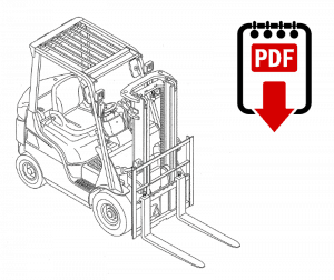 Mitsubishi FD20CN (F16D) Forklift Repair Manual