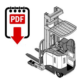 Crown SH5500-AC Forklift Operation, Parts and Repair Manual