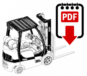 Yale ERC35HG (B839) Forklift Operation and Repair Manual